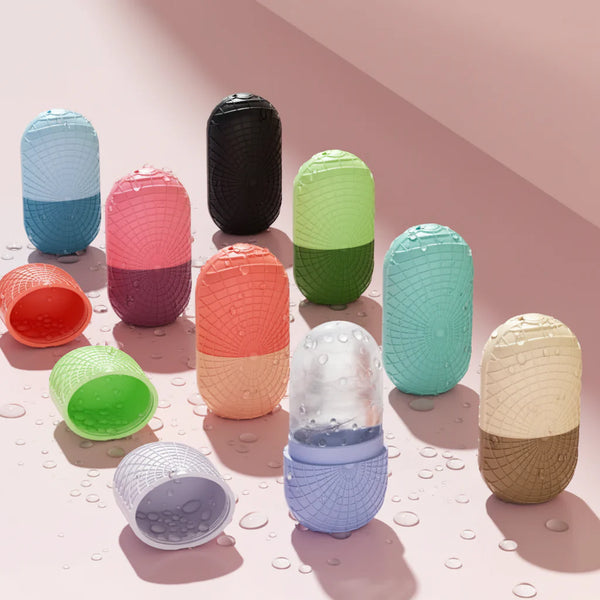 SkinVibe™ Moule en Silicone & Rouleau Facial – Ice Ball Lifting, Contour & Anti-Acné