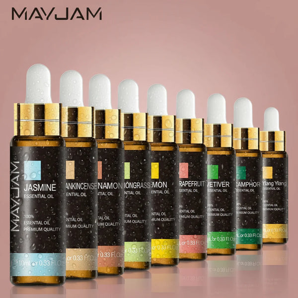 SkinVibe™ MAYJAM Huile Essentielle 10ml – Massage & Relaxation Naturelle