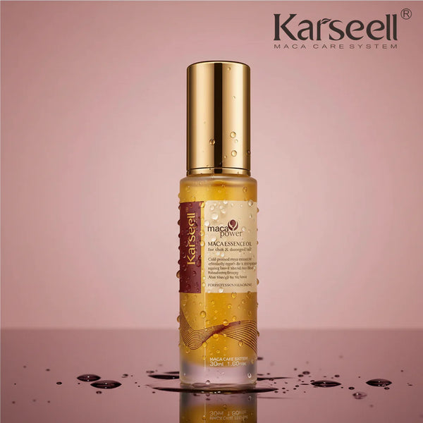 SkinVibe™ Huile d’Argan Marocaine Karseell 50 ml – Soin Réparateur Cheveux Secs