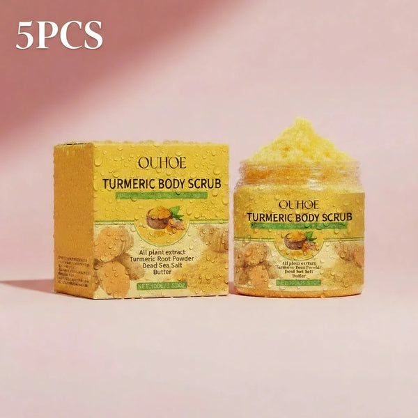 SkinVibe™ Gommage au Curcuma – Exfoliant & Éclat